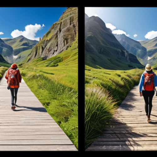 Home 17 Here are two image generation prompts based on the provided text, summarized to capture key aspects of the transformed tourism and leisure sector: